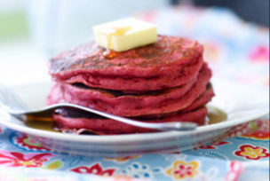 Scrumptious Beet Pancakes