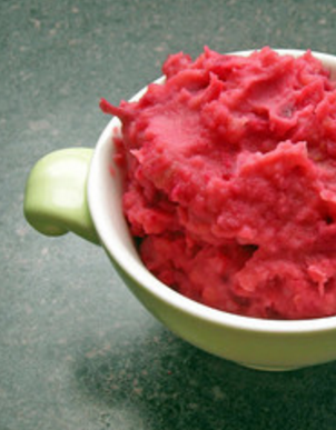 A Delectable Side of Mashed Beets