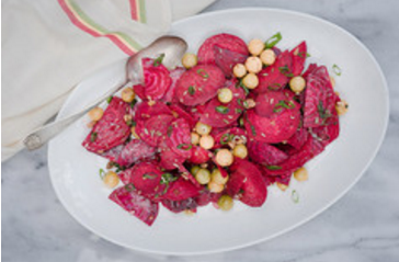 Beet Salad with Walnut Vinegarette