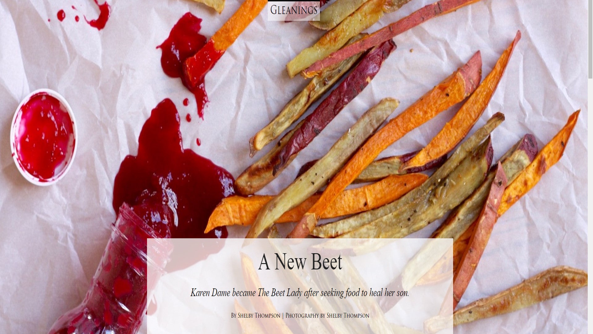 Edible Baja Arizona Magazine Interviews The Beet Lady