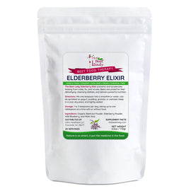 The Beet Lady ELDERBERRY ELIXIR Beet Food Nutritional Therapy powder blended with real fruit.  Organic, plant-based, non-GMO. 6 oz