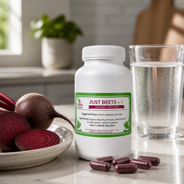 The Beet Lady Just Beets + C Capsules