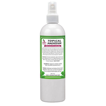 Life's Healthiest Topical Magnesium with Aloe Vera Spray 16 fl oz