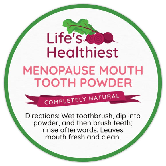 Life's Healthiest Completely Natural Mineralizing Mouth Wash & Tooth Powder.
