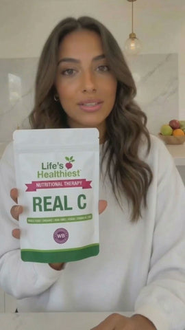 REAL VITAMIN C - Organic, Raw, Whole Food C With BioFlavonoids For Best Absorption 6.0 oz - 0