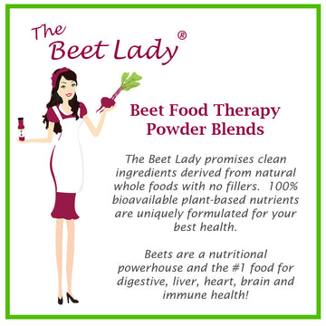 The Beet Lady Beet Food Therapy Powder Blends